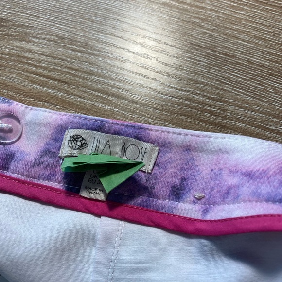 Cutest woman’s skirt with purple and pink colors in a size 6 by Lila Rose. - Picture 3 of 11